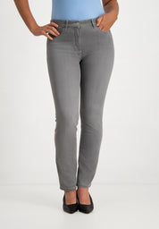 Kora Straight Jeans | Light Grey
