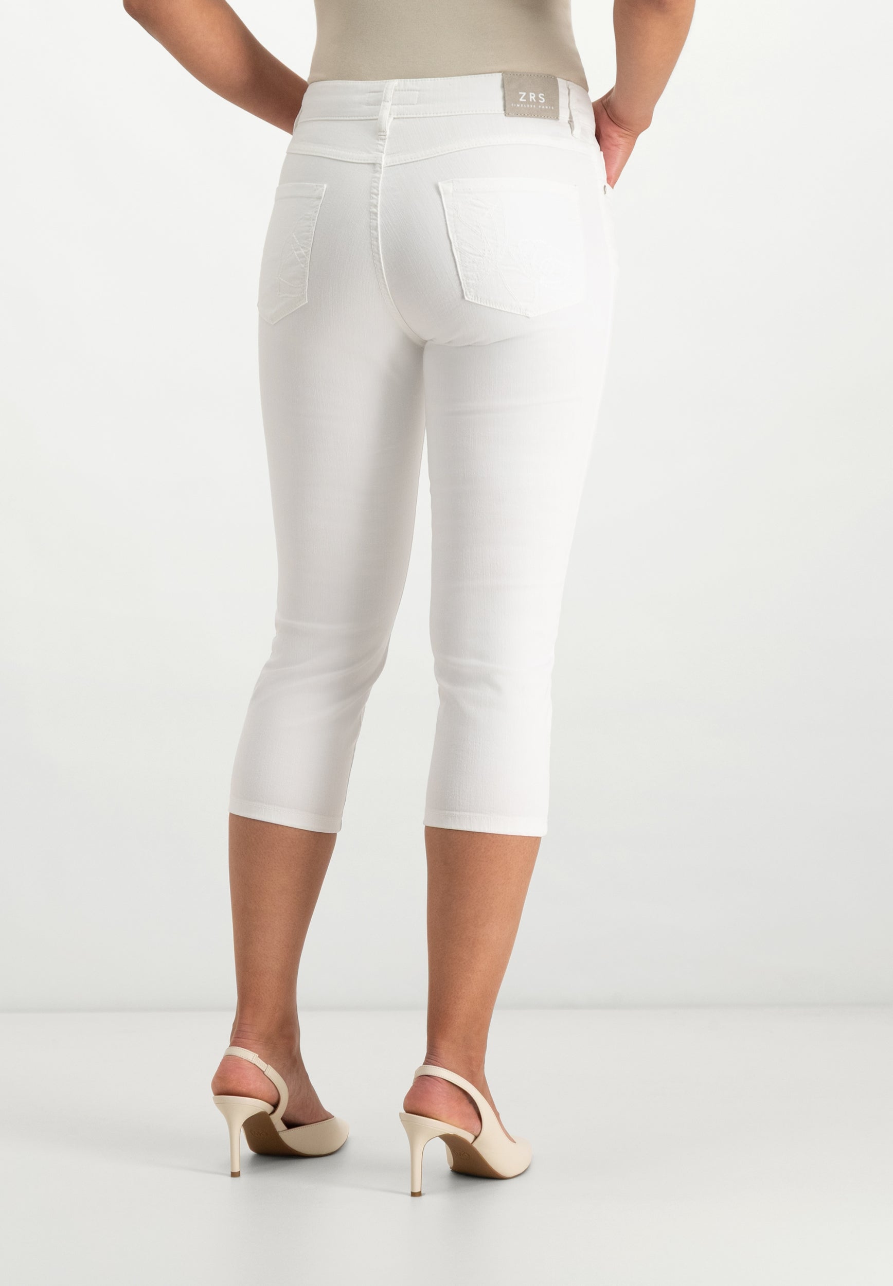 Kora 7/8 Jeans | Optical White