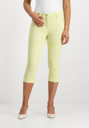 Kora Cropped Jeans | Lime