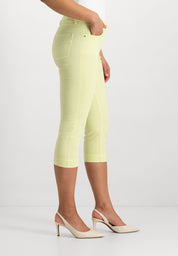 Kora Cropped Jeans | Lime
