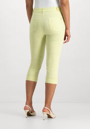 Kora Cropped Jeans | Lime