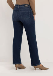 Kora Denim Straight Jeans | Authentic Blue