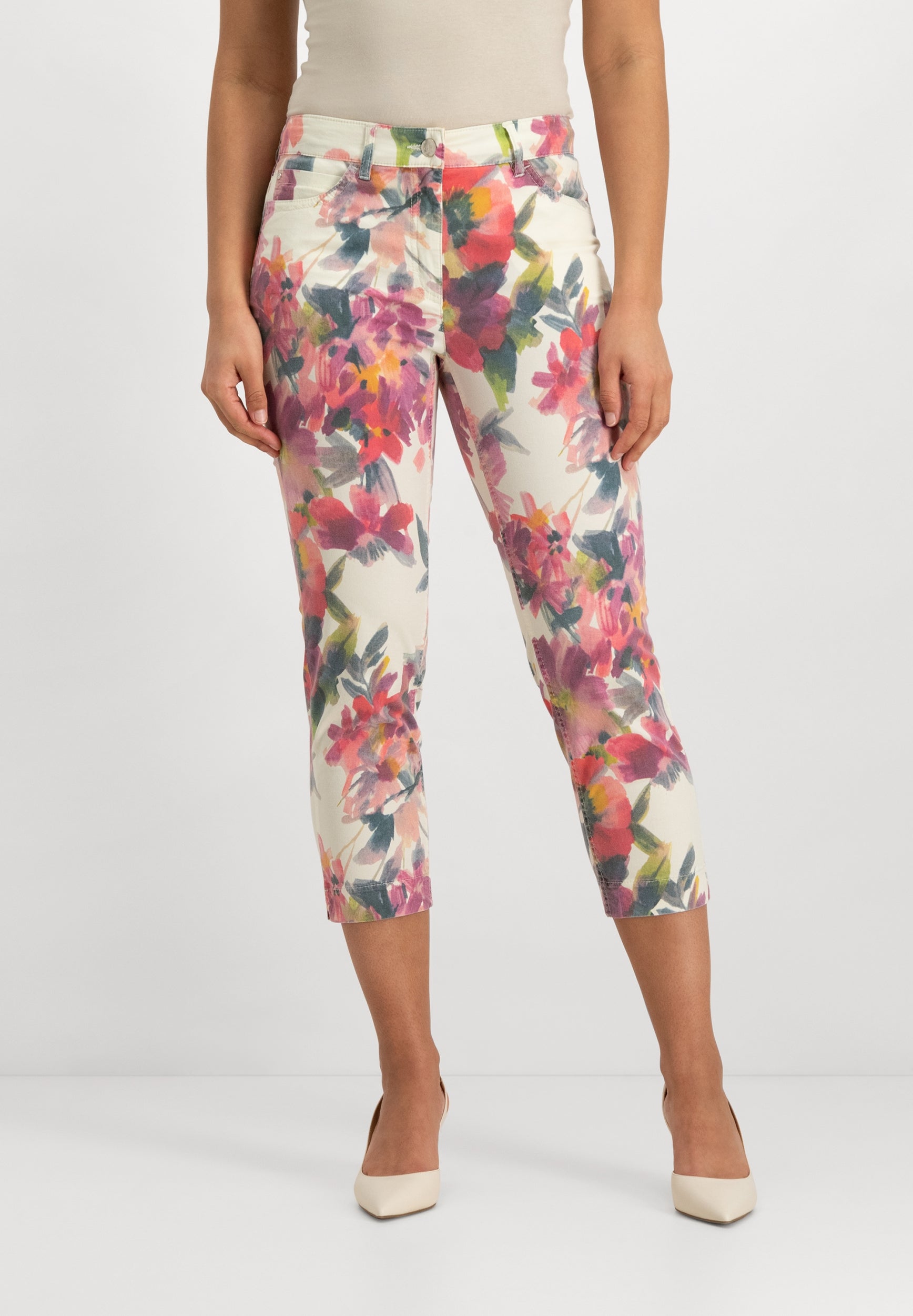 Kora 7/8 Broek | Mixed Reds